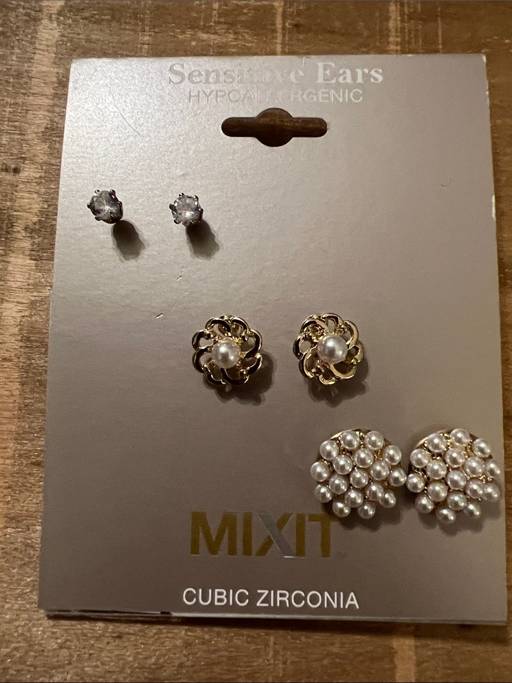 3/$18 MIXIT 3pc. Earrings Set Lot 760